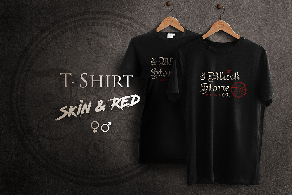 T Shrit Skin and Red